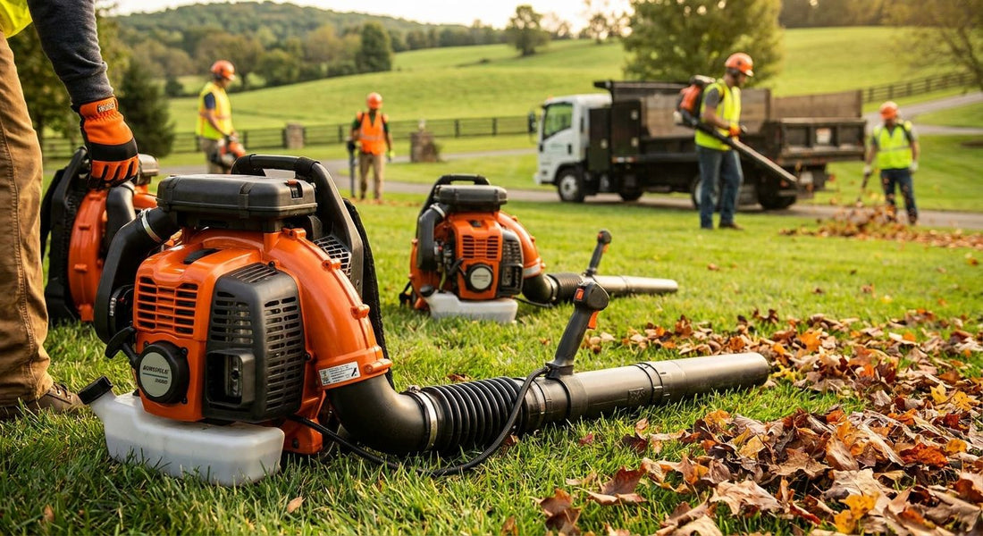 Best backpack blowers for commercial landscaping