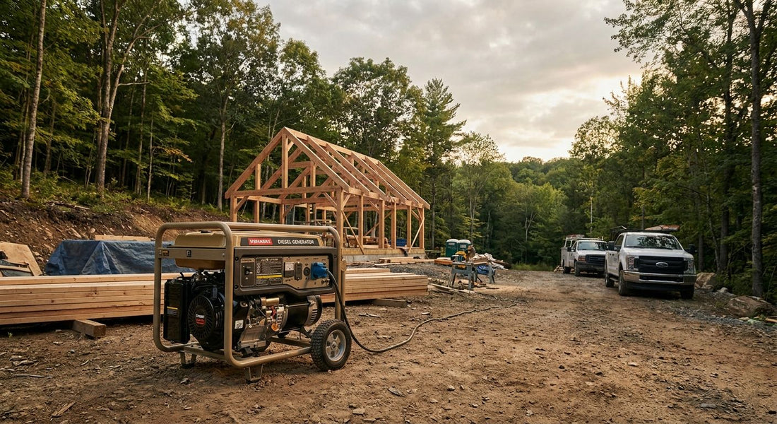 Best generators for job site power on remote properties