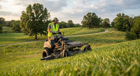 Best stand-on mowers for steep terrain