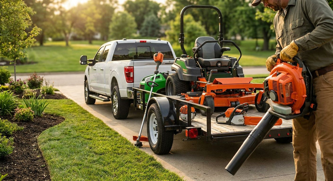 Best outdoor power equipment for new landscaping businesses