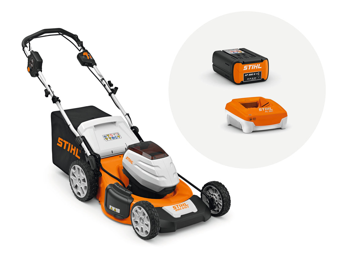 STIHL® – RMA 510 V Battery Lawn Mower | 21‑Inch | Battery and Charger ...