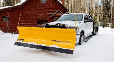 Meyer Lot Pro LP SOS E73 7.5–9.0 ft LED Plow Package