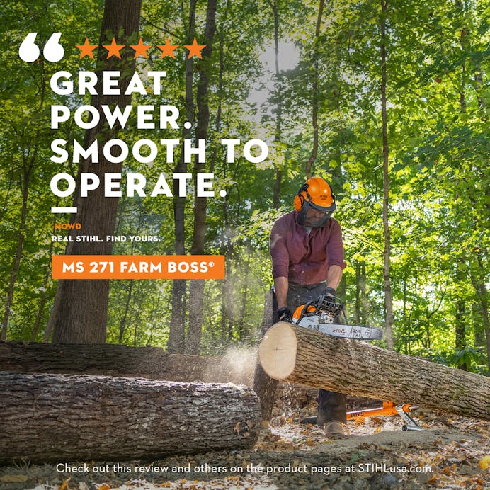 STIHL® MS 271 FARM BOSS® Chainsaw with 20 inch Bar and Chain